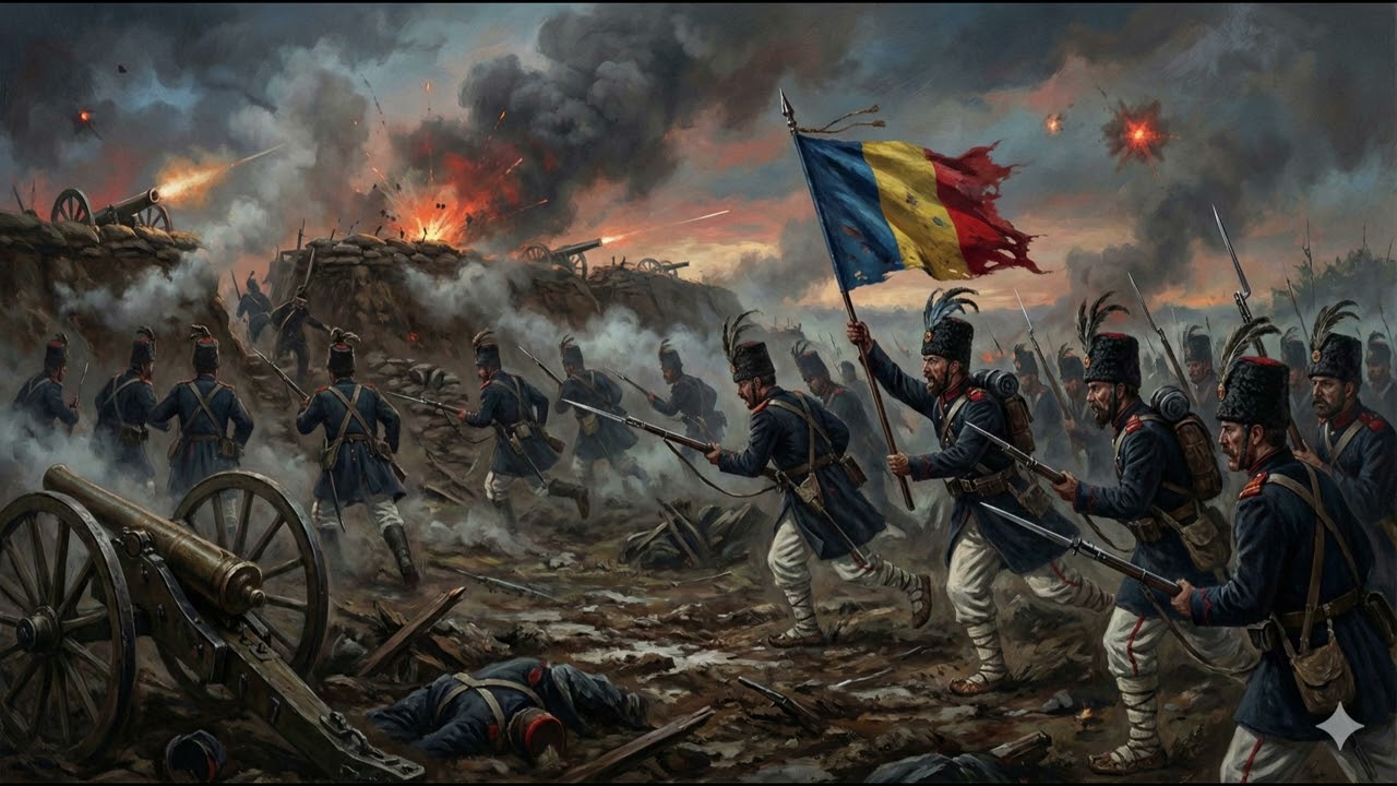 GRIVIȚA (1877) - Romanian Folk Metal War Anthem | Heavy Hora 🇷🇴⚔️