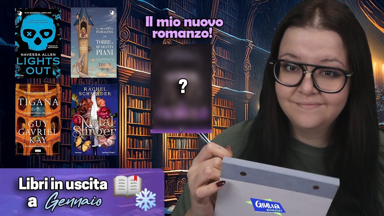 Libri 📚 in uscita a Gennaio ❄️ che non dovresti perderti (2026) 📅 (Tra cui il MIO!)