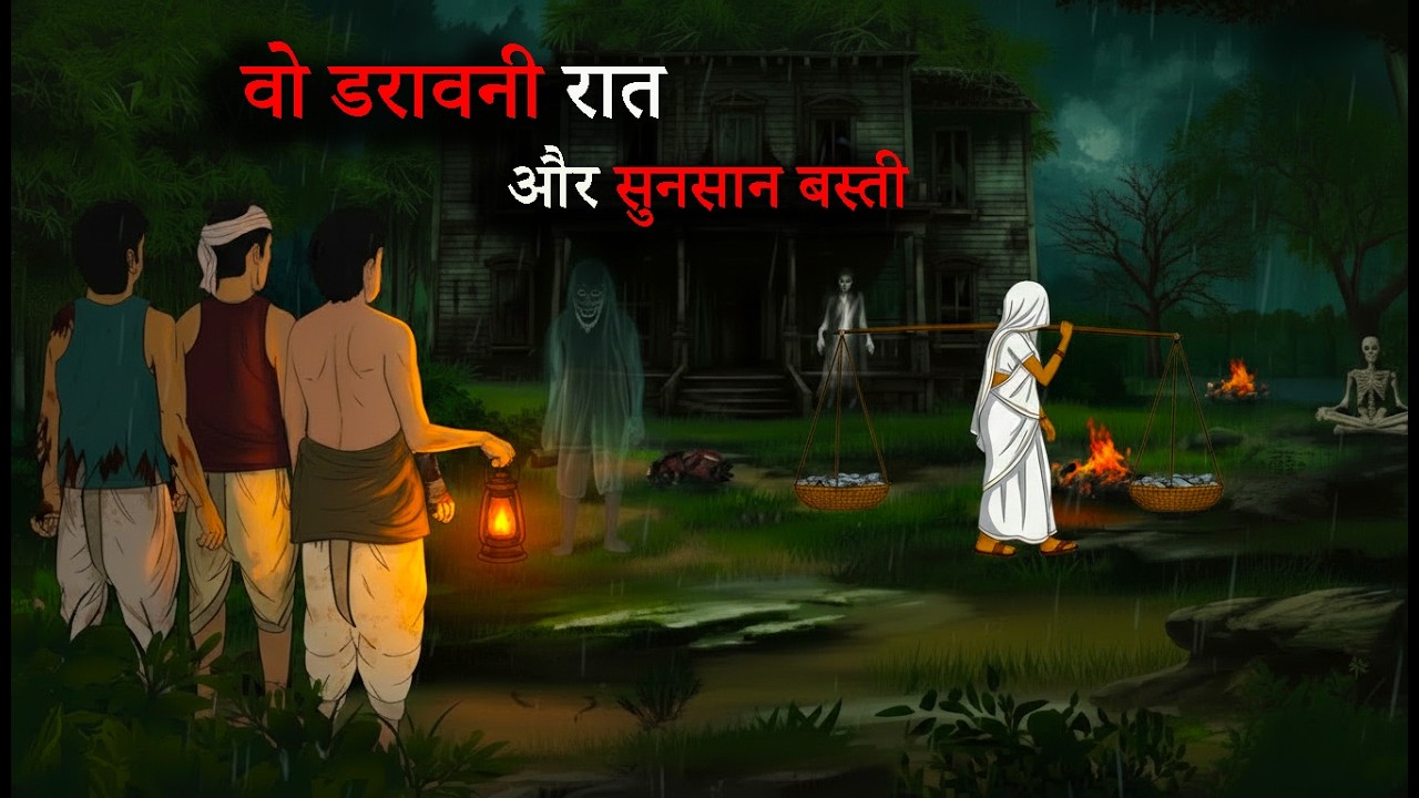 वो डरावनी रात और सुनसान बस्ती chalawa👿 l Haunted village। Horror kahaniyan | Horror story hindi