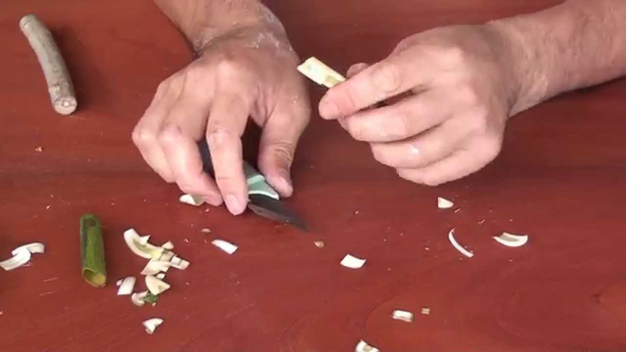 枝笛作り