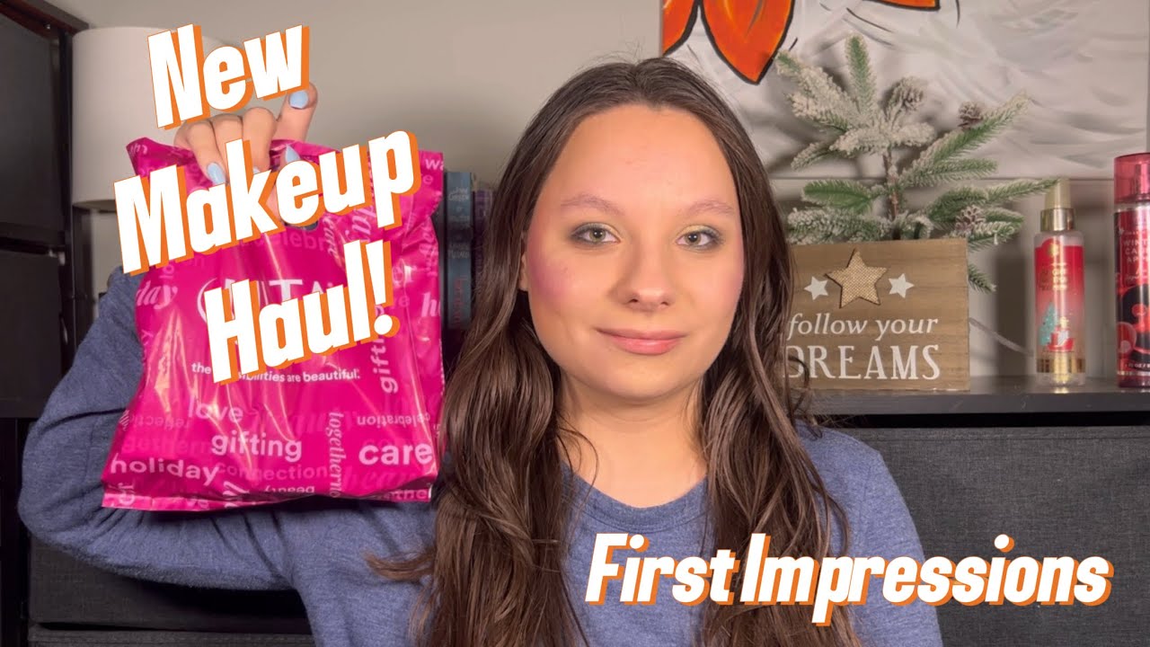 Full Face Of First Impressions | New Makeup Haul