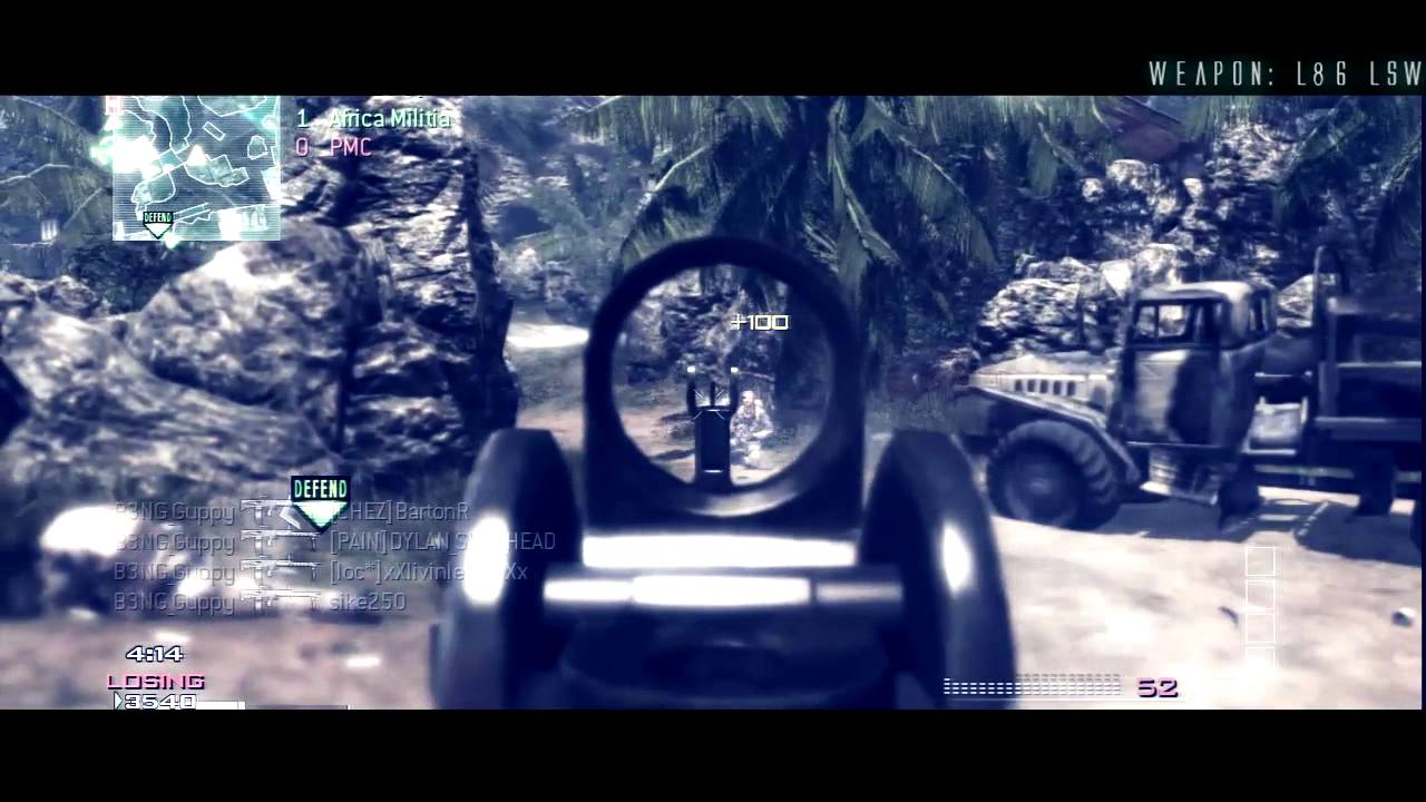 B3NG Guppy - All Primary Weapons Montage MW3