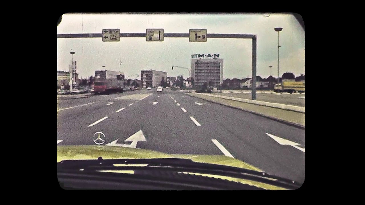 Stadtrundfahrt durch Viernheim // ca. 1978