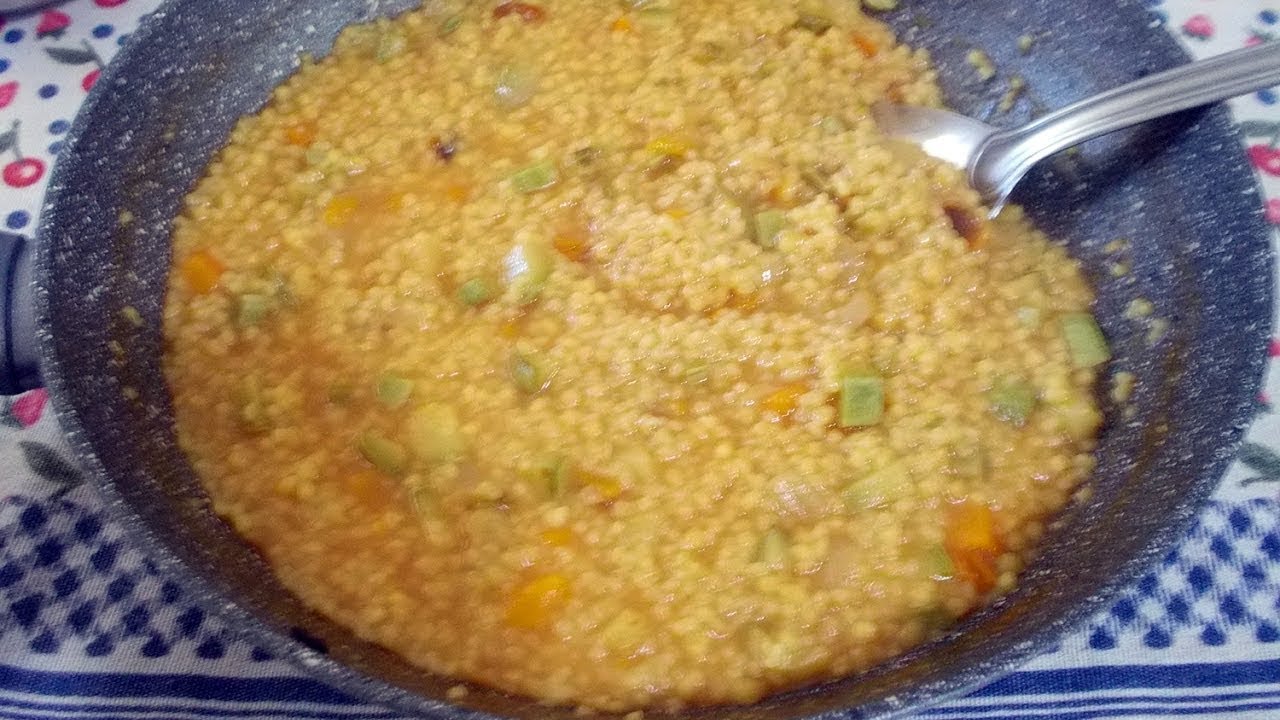 Fregola e verdure  ricette