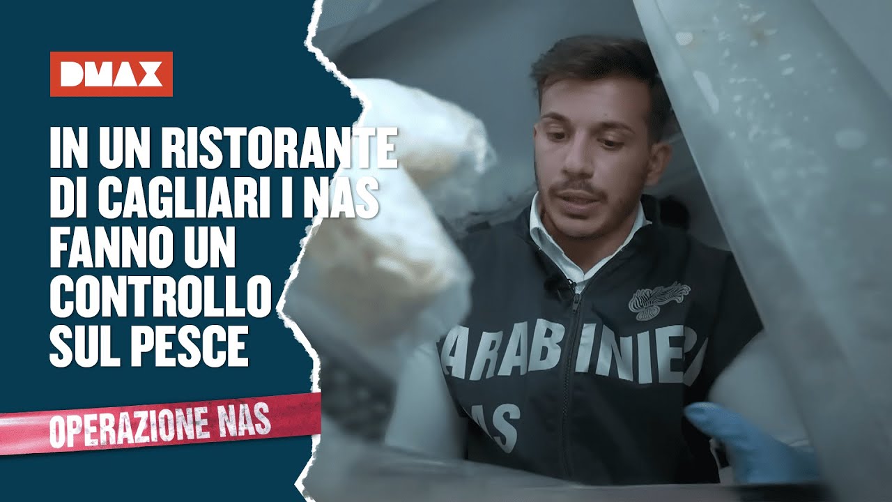 In un ristorante di Cagliari i NAS fanno un controllo sul pesce | Operazione NAS