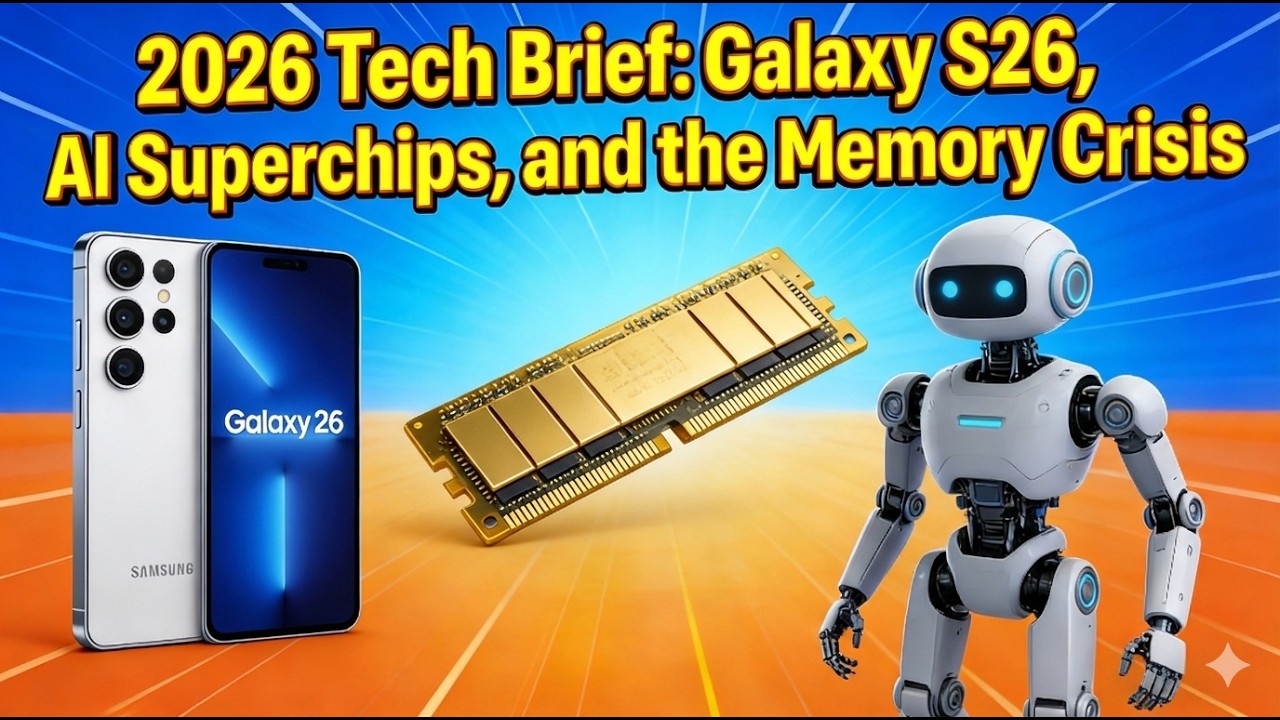 Краткий обзор технологий 2026 года: Galaxy S26, суперчипы с искусственным интеллектом и кризис па...