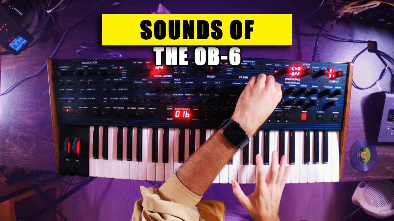 Oberheim OB-6 &ndash; Demo dźwiękowe