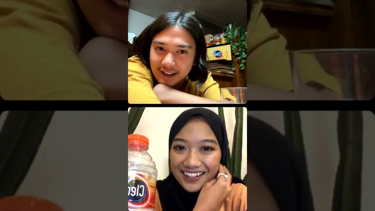 Iqbaal ramadhan live virtual dinner date cleopurewater