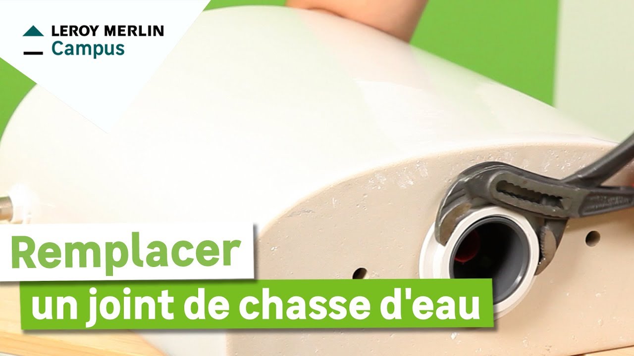 Comment remplacer un joint de chasse d'eau ? Leroy Merlin