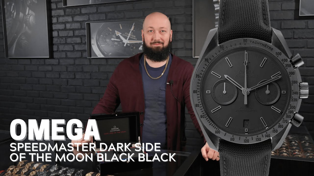 Omega Speedmaster Dark Side of the Moon Black Black Watch Review | SwissWatchExpo
