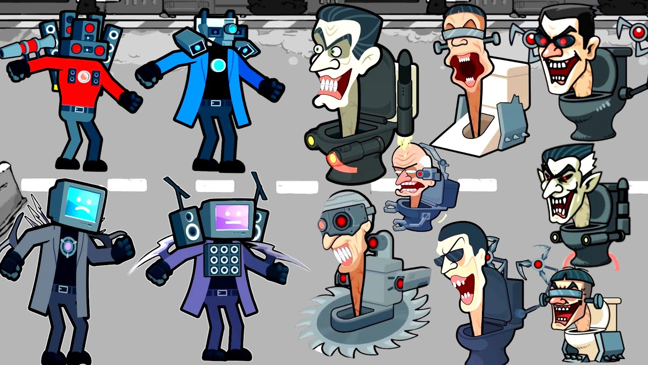 Merge War Monster Battle | Max Level Gameplay - Skibidi Toilet Multiverse vs Cyberman Master Game