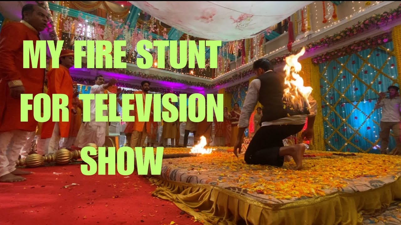 My Fire Stunt For Television Show | Mishri Serial | Colours Tv