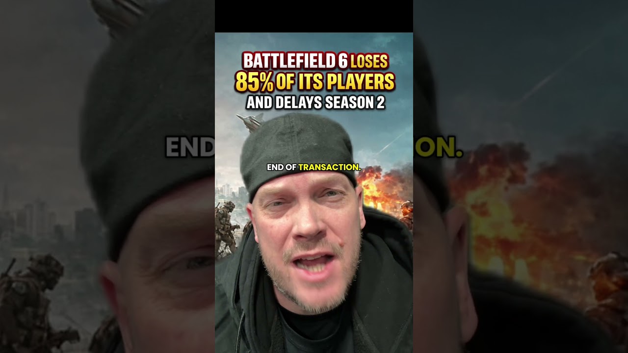 Игра Battlefield 6 потеряла 85% своих игроков&hellip; Что случилось?!