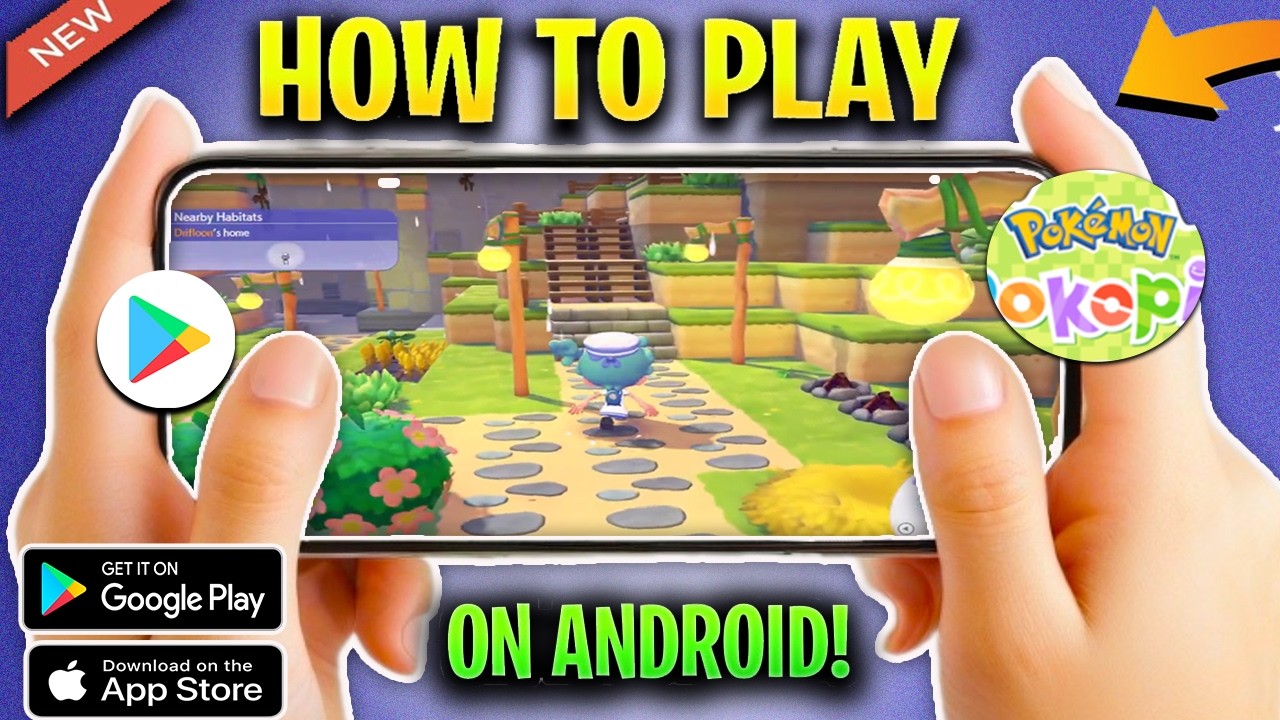 😍Наконец-то сыграйте в Pok&eacute;mon Pokopia на Android в 2026 году | Установка Pok&eacute;mon Pokopia на моби...