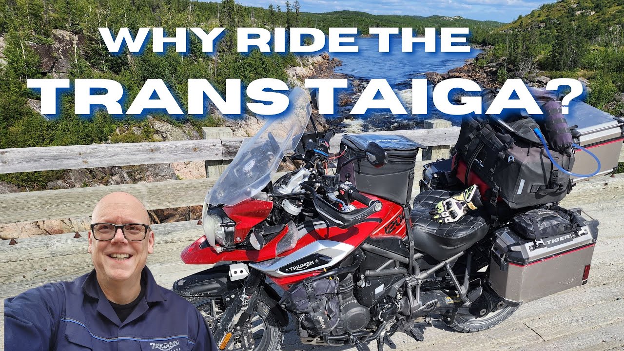 Why Ride the Trans-Taiga Road? Epic Motorcycle Adventure | Tiger Coward Moto Rides
