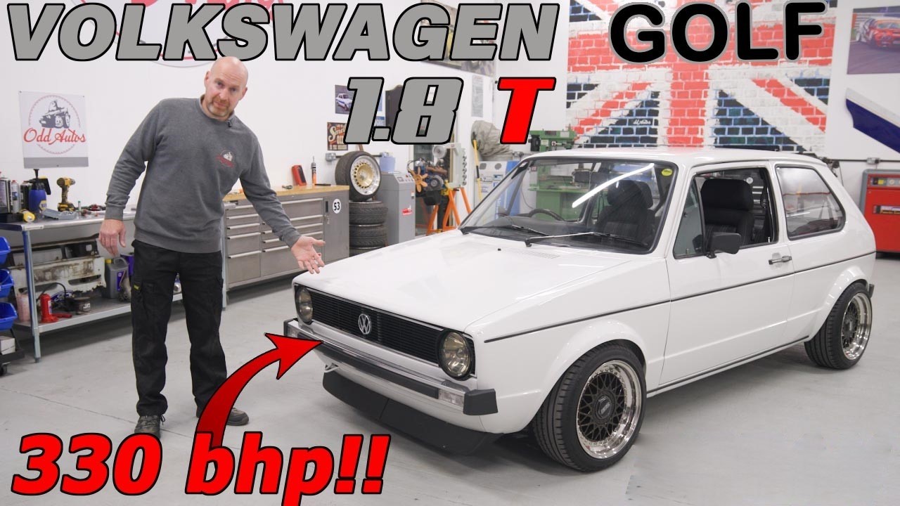 VW Mk1 Golf TURBO 330 л.с.!