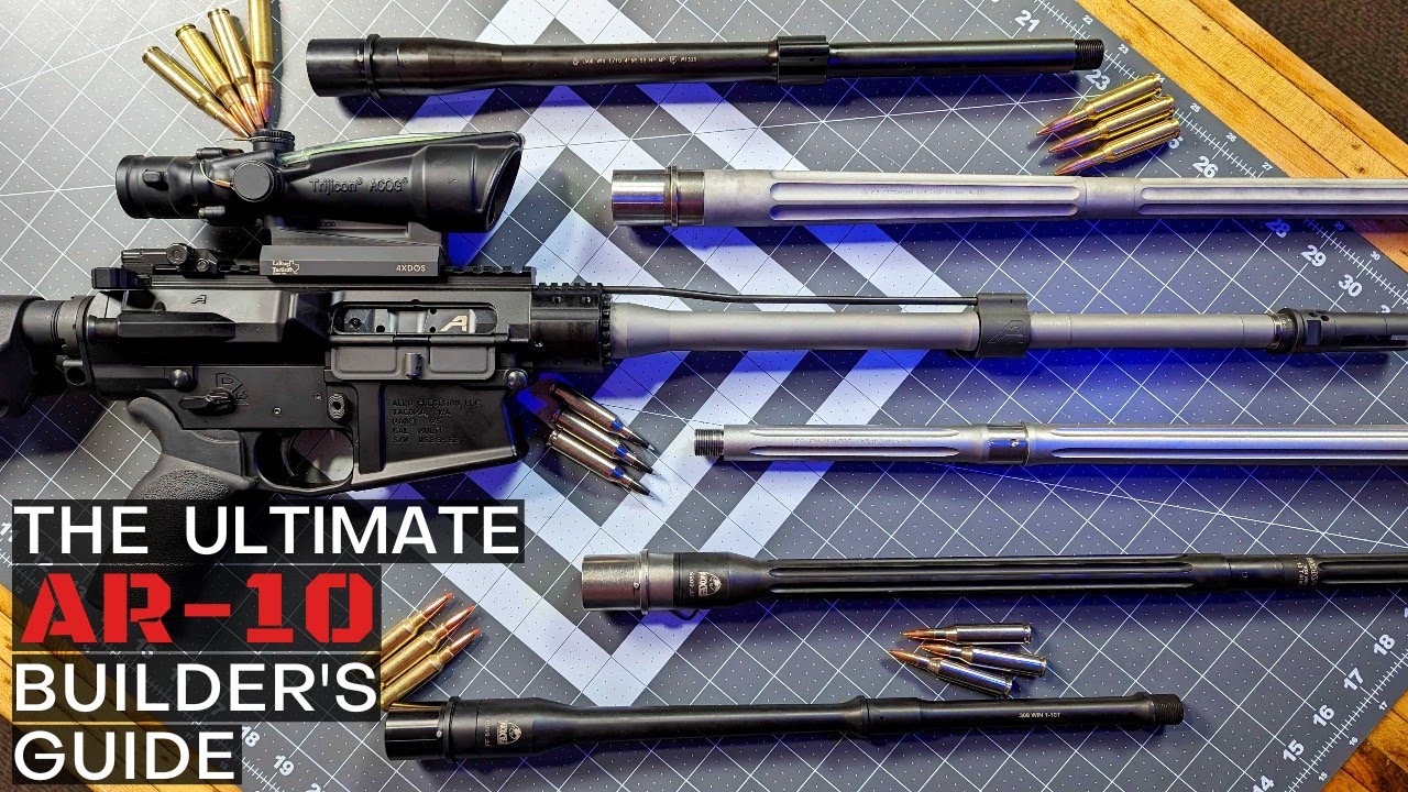 The Best AR-10 Barrel for Your Mission? (Hunting, Long Distance, Heavy 3-Gunnin&rsquo; ?) | Episode #2