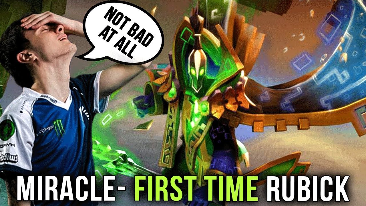 Miracle- RUBICK ARCANA First Time !! MAGUS CYPHER AMAZING DOTA 2 SET !!