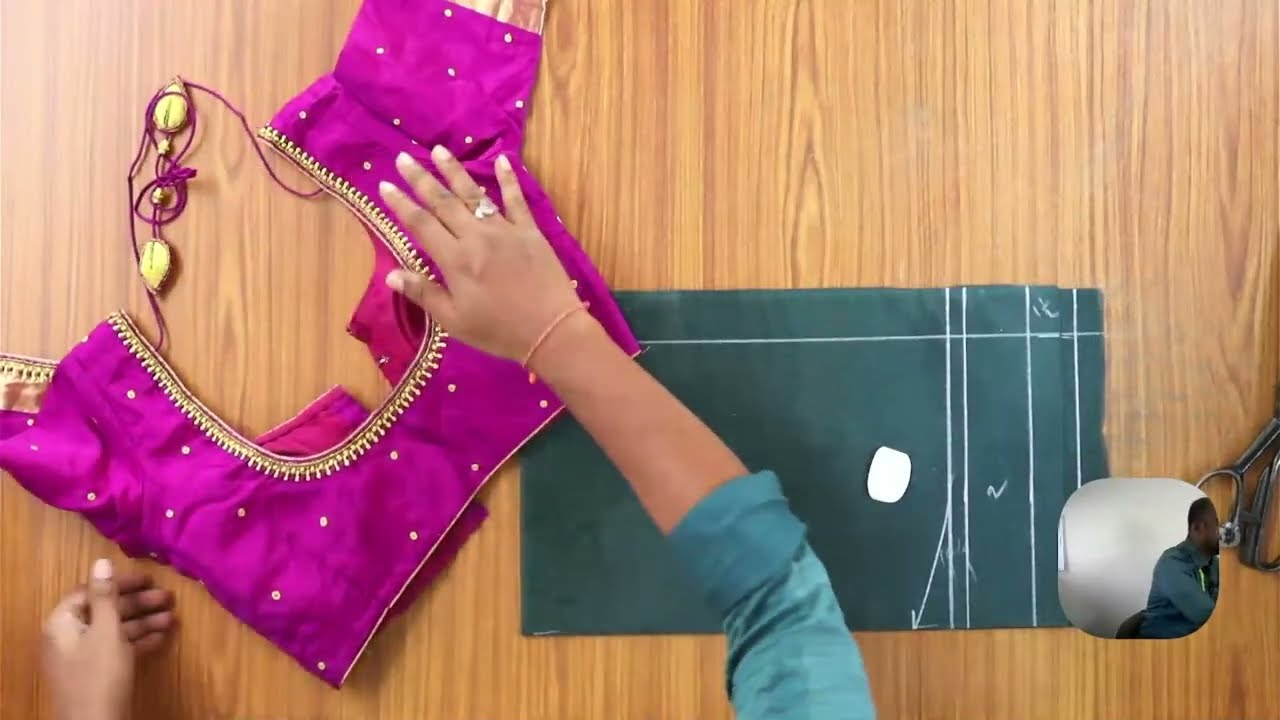 Blouse Cutting  Chest-35 inch. Waist-29.inch Manzula sfd Hindi live streaming