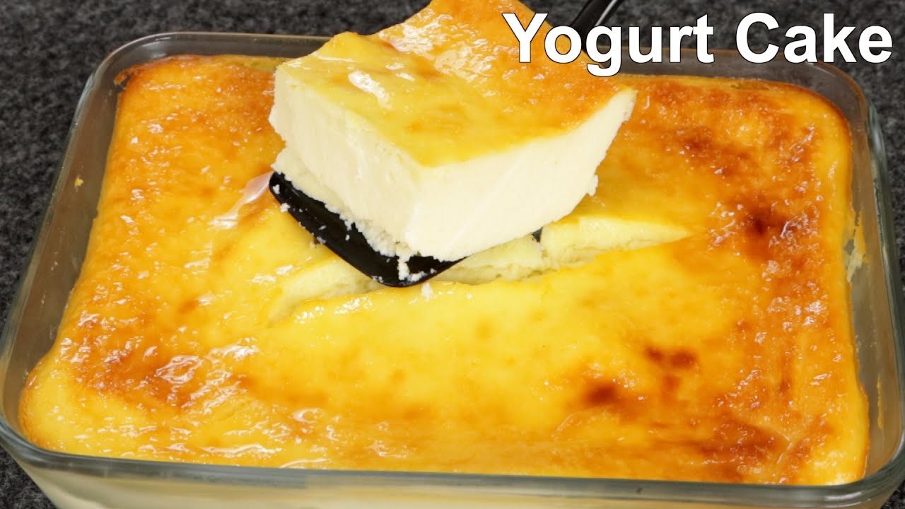 Easiest Yogurt Cake Recipe | How to make Yogurt Cake at home