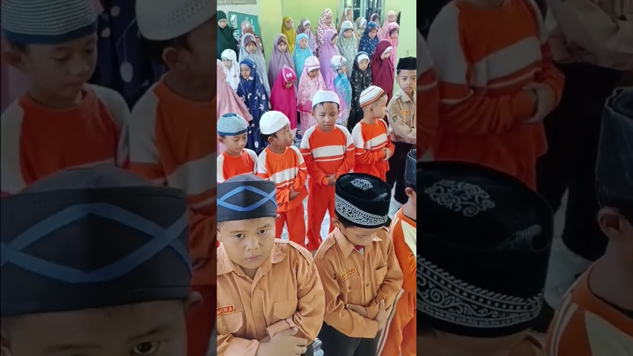 Praktek sholat I'dul Fitri 