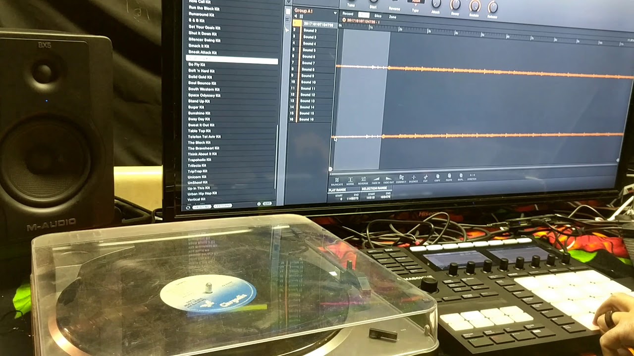 Sampling vinyl into maschine mk3