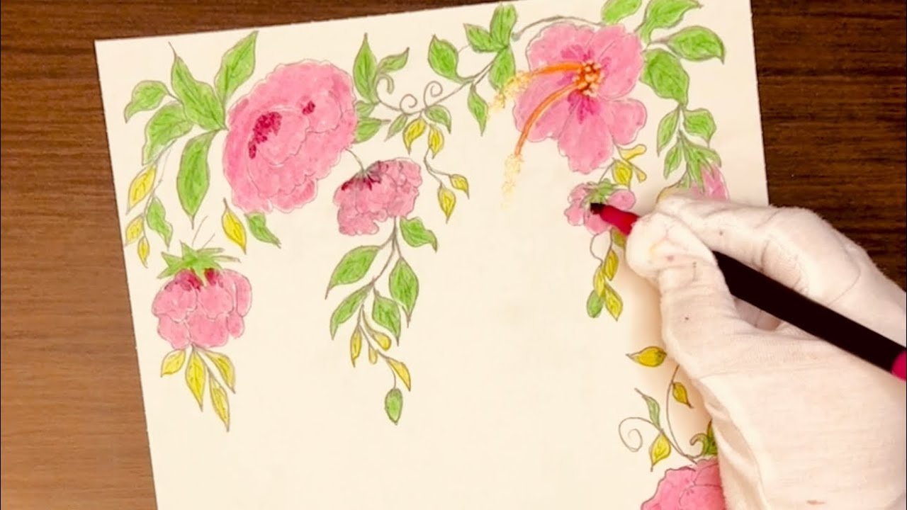 Flower vine/ color and relaxing music ❤️