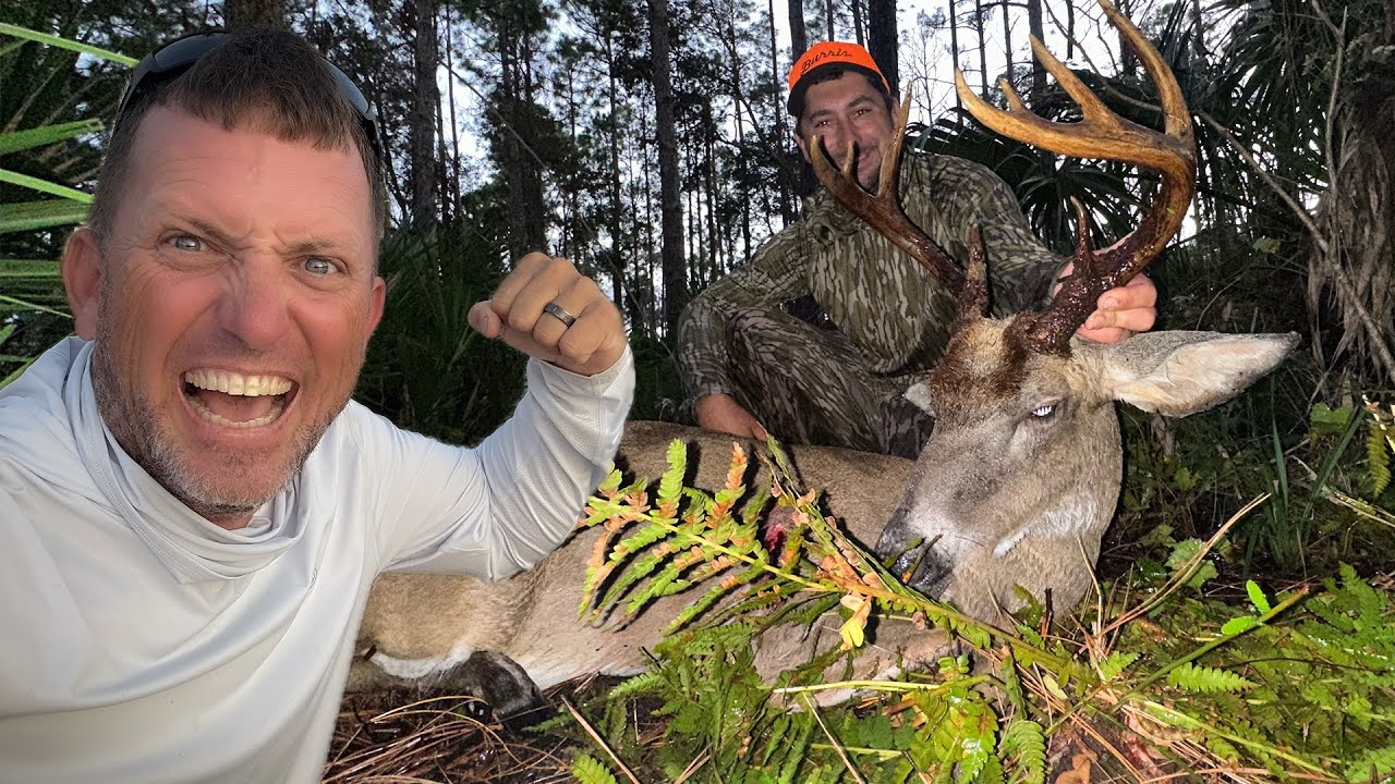 Huge Florida Buck! DeerMeatForDinner 