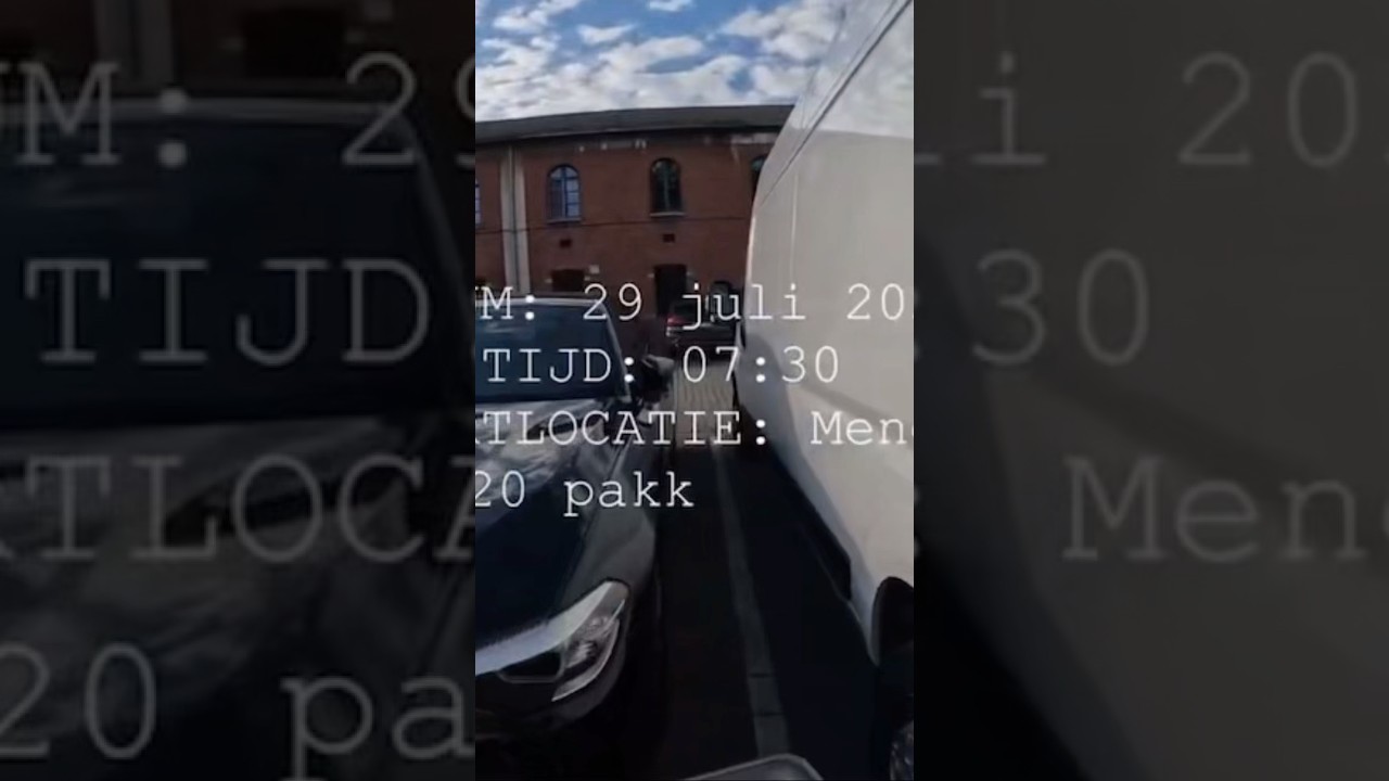 eerst #belgium #automobile #bezorging #prank #goprovlogs #humour #koerier #smartphone #vlog #funny