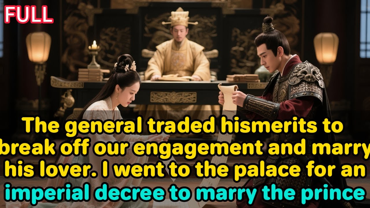 The general traded all his military achievements to break off our engagement and marry his lover.I