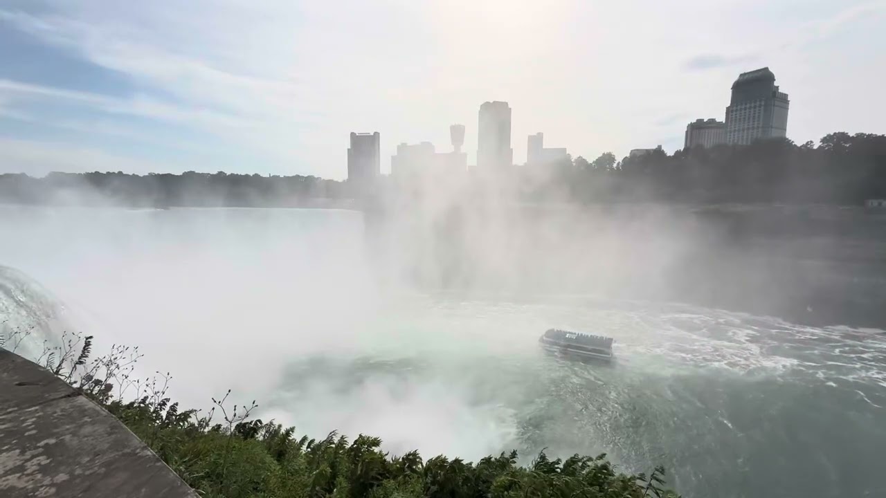 Maid of Mist Tour #newyork #america #tamil #usa #cruise #tamilshorts #usashorts #niagarafalls #sea