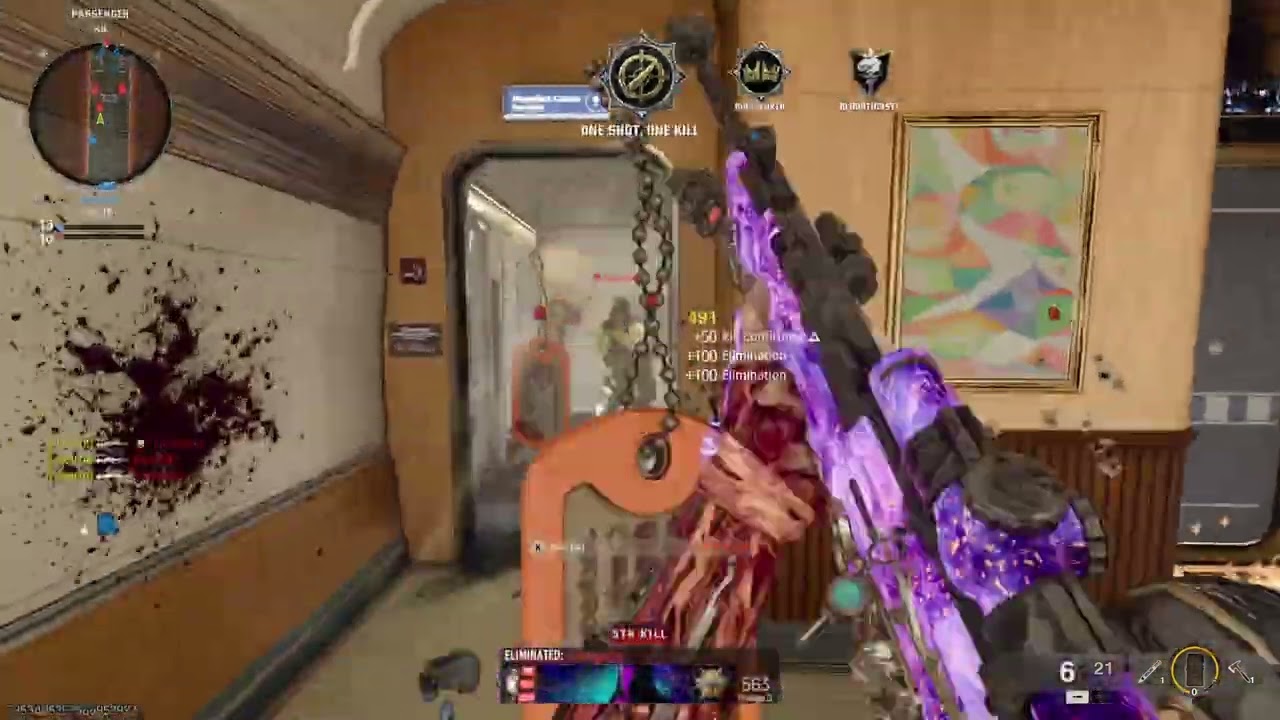 5 on screen Black ops 6 Bolt action sniper 
