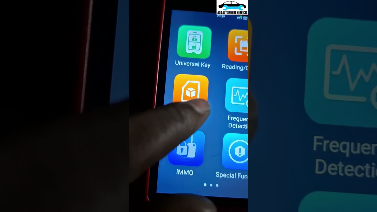 2016 INFINITY QX60 Key programming with autel KM100 and autel smart Key