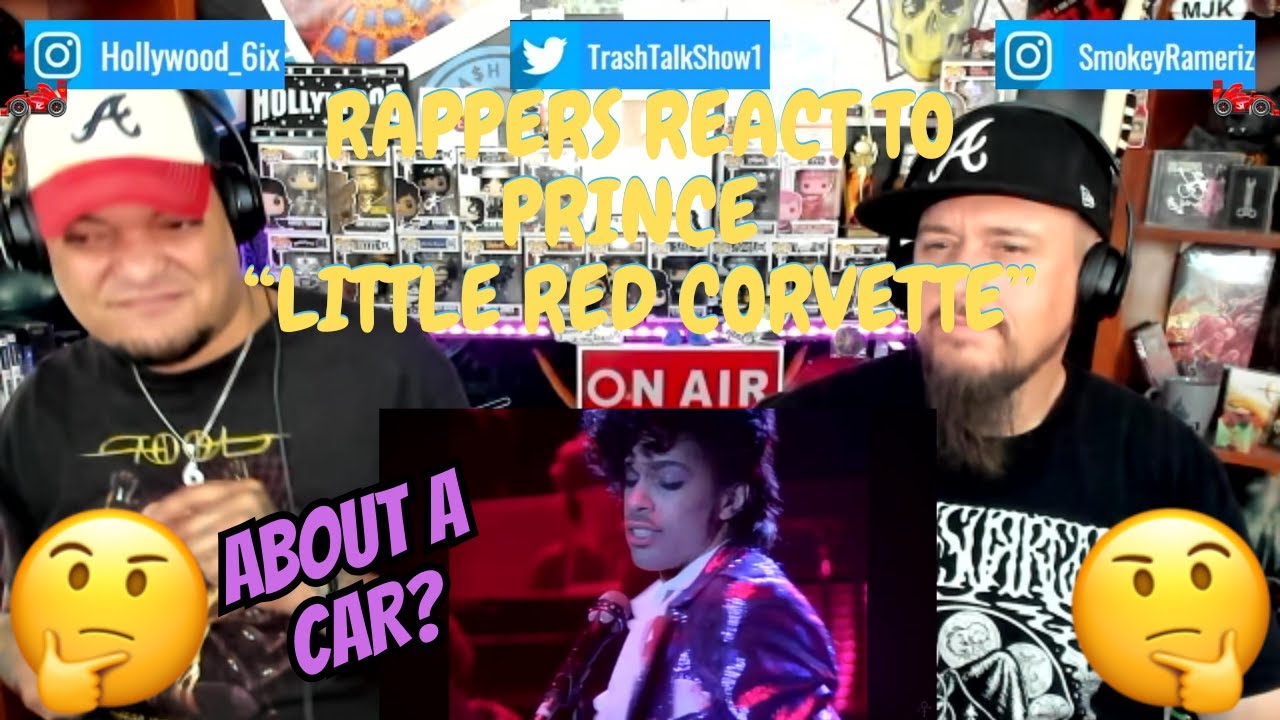 Реакция рэперов на песню Prince «Little Red Corvette»!!!