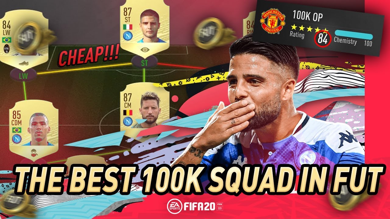THE BEST 100K TEAM IN FIFA 20 ULTIMATE TEAM!