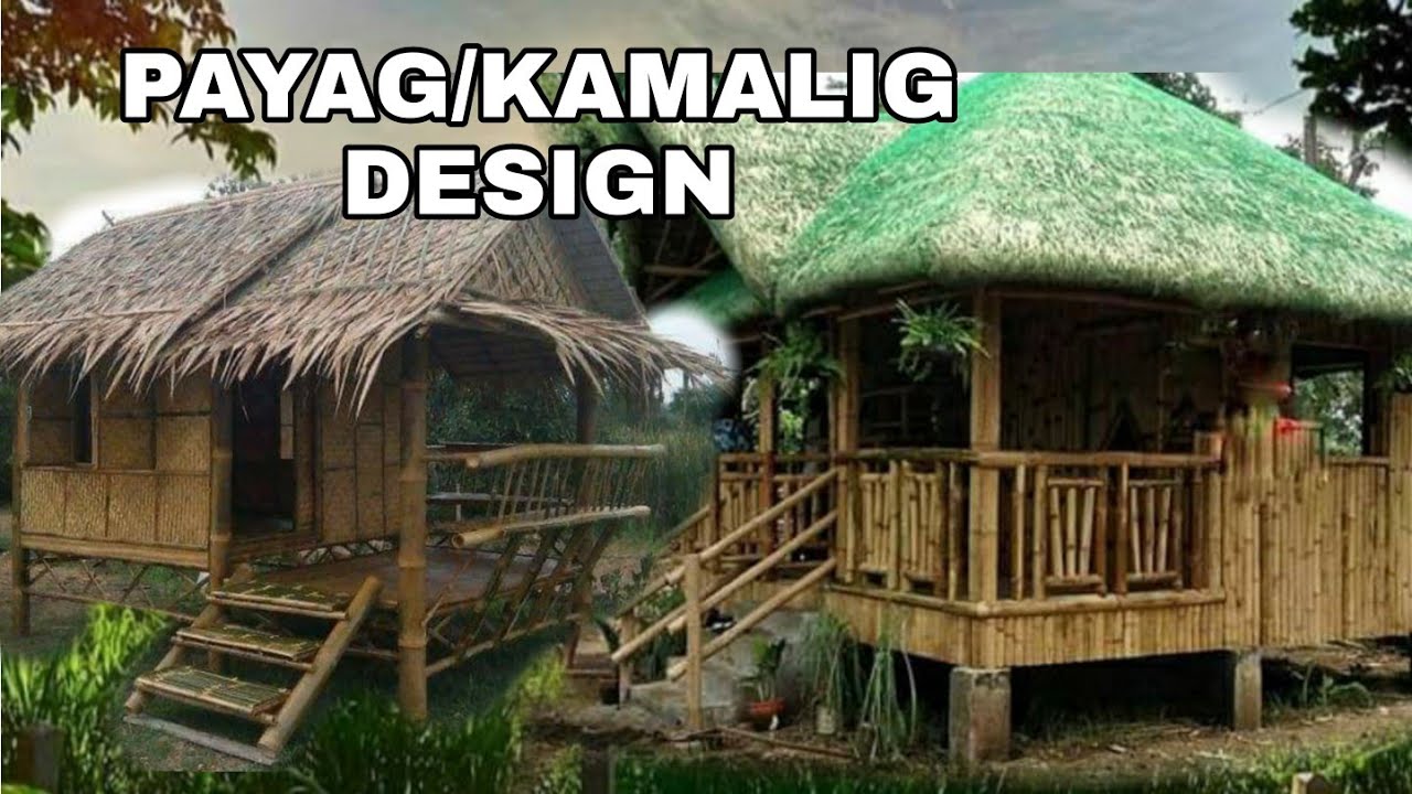 NIPA HUT HOUSE DESIGN|PAYAG/KAMALIG |BAHAY KUBO COMPILATION✨❇️🌟