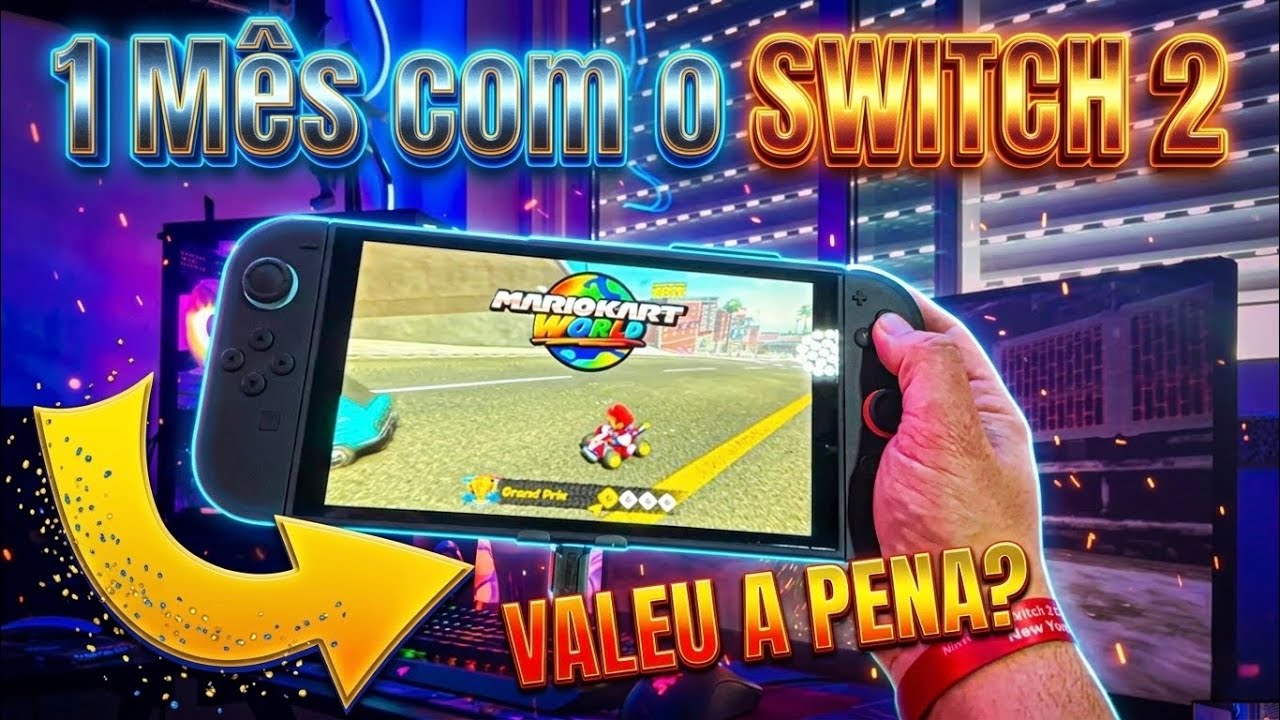 VALE A PENA COMPRAR O NINTENDO SWITCH 2? (1 MÊS DE USO)