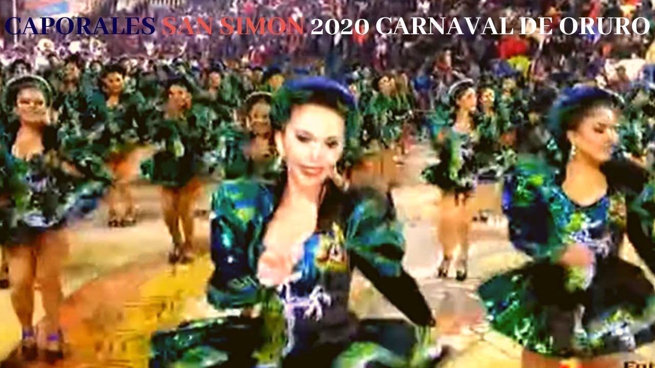 Caporales San Simon 2020 CARNAVAL DE ORURO (AV CIVICA) Palco Oficial |HD|