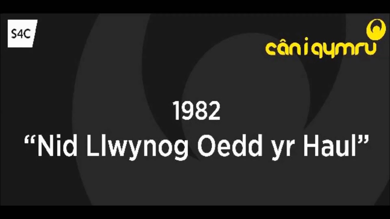 Can i Cymru 1982 - Nid Llwynog Oedd yr Haul