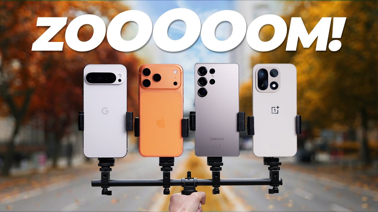 Extreme ZOOM Test: 4 Flagships vs Zoom-Camera!