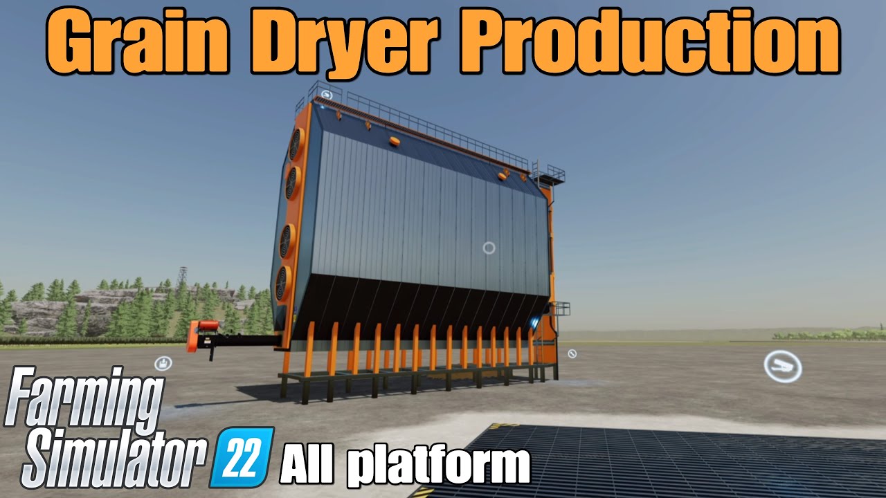 Grain Dryer Production  / FS22 mod for all platforms