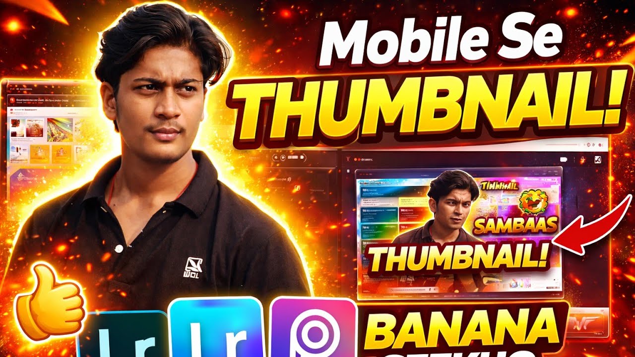 Thumbnail banane ka sabse aasan tarika 🤞💀