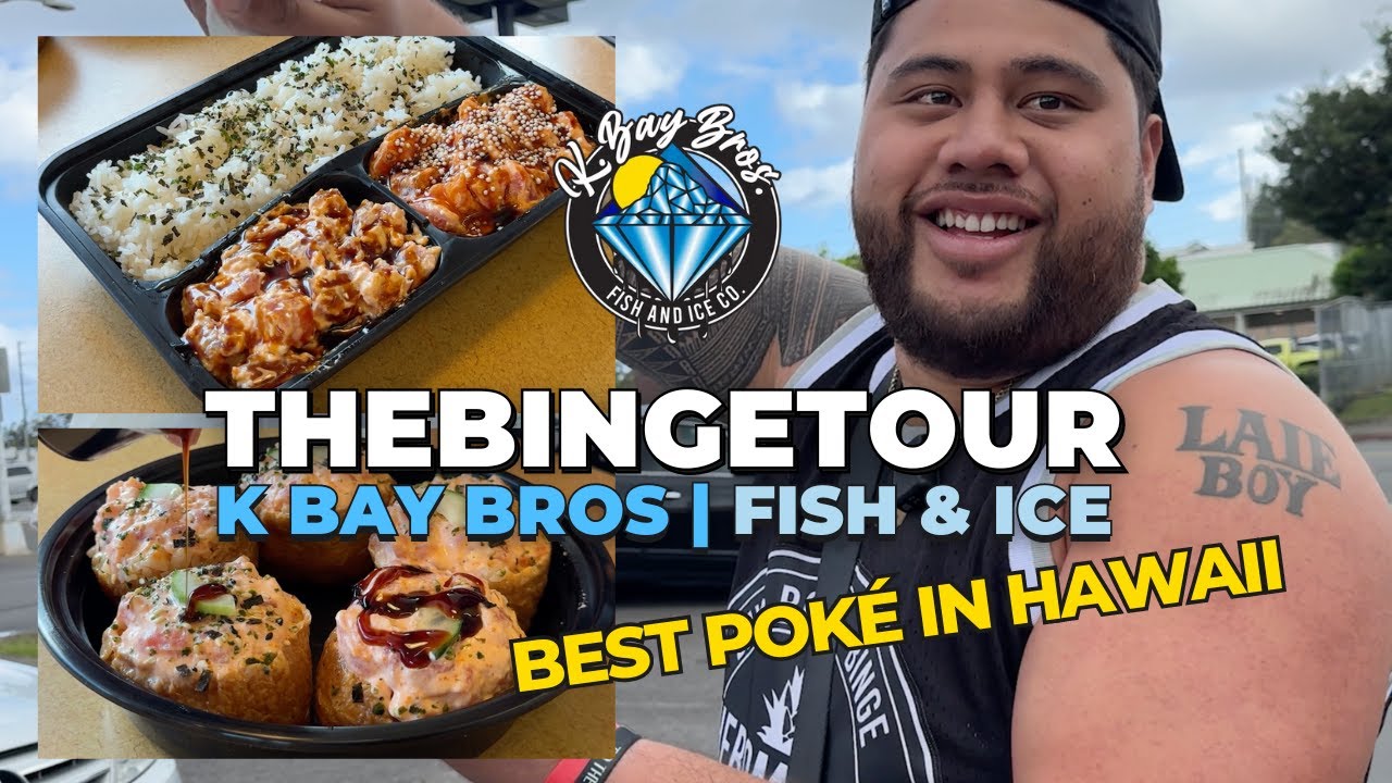 The BEST Poké Bowl in Hawaii | K Bay Bros in Kaneohe