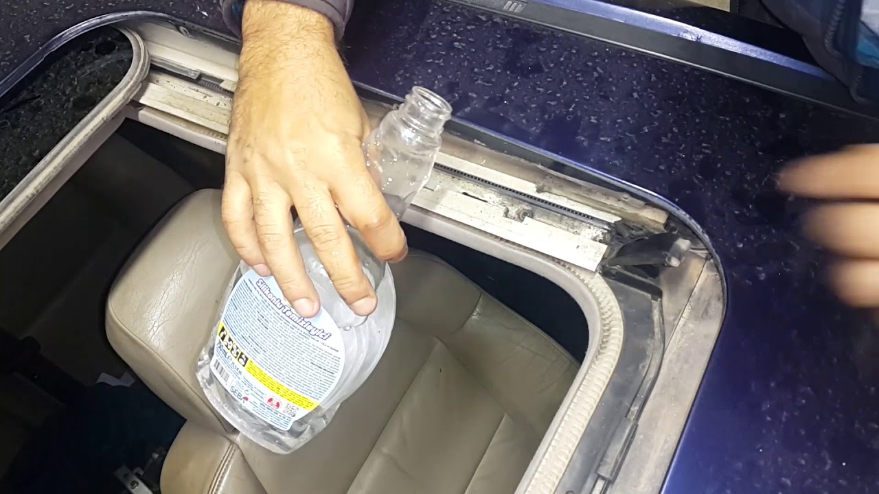 Peugeot Pejo 307, Sunroof Kışa Hazırlık, Sunroof Yükseklik Ayarı ve Su Drenaj Kanalları Testi