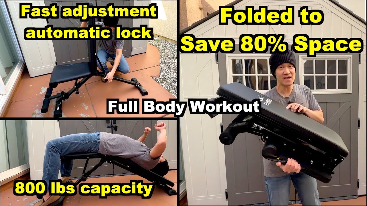 Exercise Bench For Small Space - This Bench Has Everything You Need