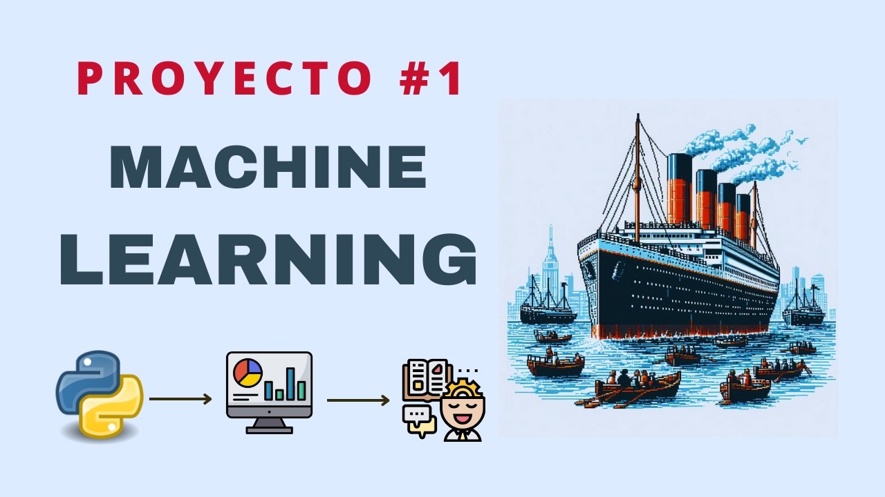PROYECTO #1 - CLASIFICACIÓN de SUPERVIVIENTES del TITANIC con PYTHON