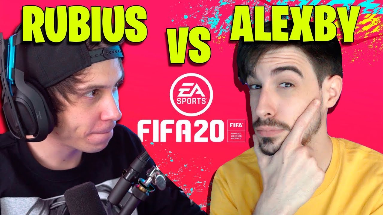 RUBIUS VS ALEXBY FIFA 20 || CON JUGADORES LEGENDARIOS