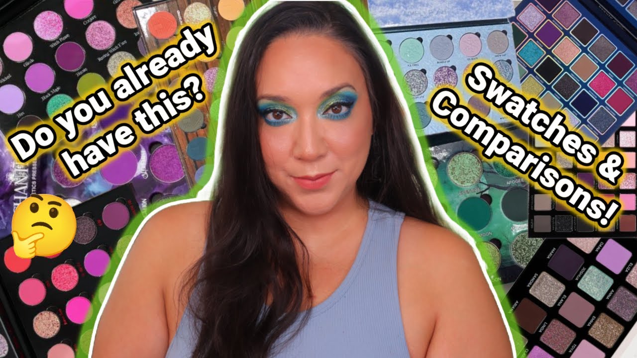 New Indie Palettes! Blend Bunny, Bella Beaute Bar, Simply Posh, MBA | Comparisons & Swatches