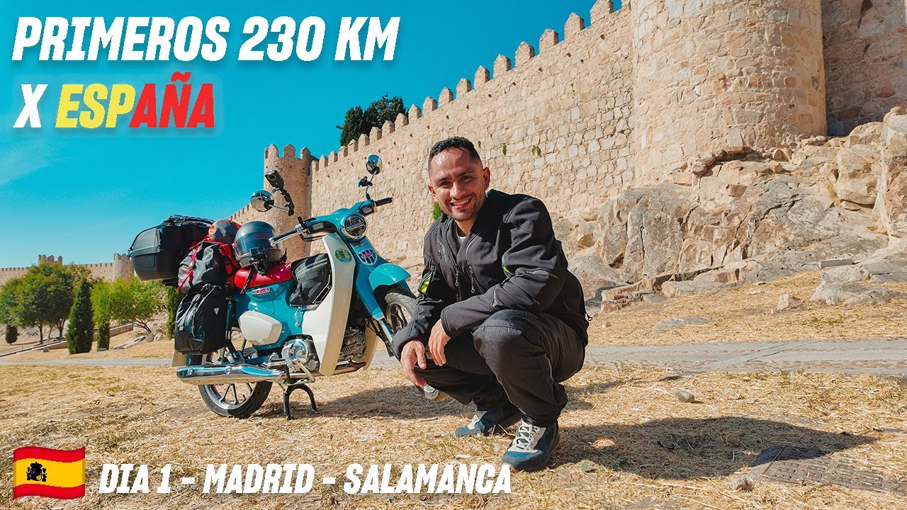 Empieza mi vuelta por España 🇪🇸 en moto 🏍️ CC 125 / Primer día de viaje /EP 1