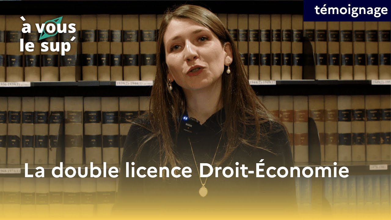 Nouvelle formation : La double licence Droit-Économie